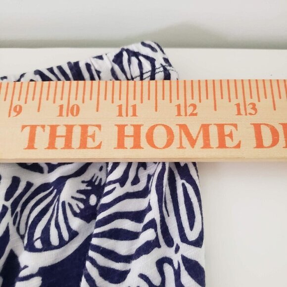 Lilly Pulitzer Matyson Zebra Strapless Dress Bright Navy I Herd You Womens Sz XS - Picture 10 of 12